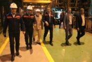 بازدید استاندار خوزستان از شرکت فولاد اکسین